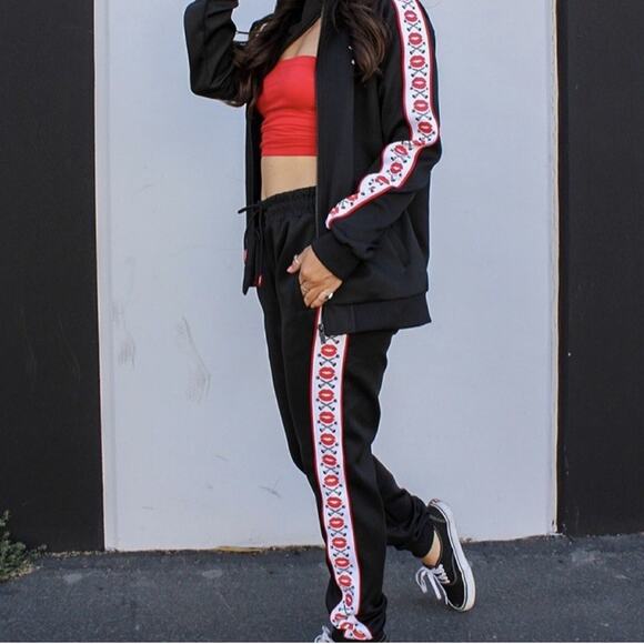 DIXXON Pants - Dixxon Flannel Vixxon Track Pants Size Large